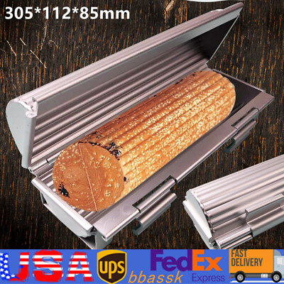 French Bread Aluminum Mold Loaf Pan Round Cylinder Shape Toast Box tool US STOCK