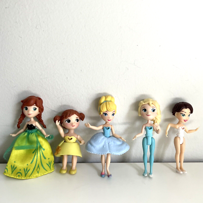 Disney Princess Little Kingdom Rapunzel Frozen Anna Elsa Mini Doll