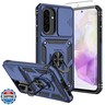 for Galaxy A36 5G Phone Case,Galaxy A36 5G Case,with Screen Protectors and Camera Cover,[Military Grade] 16ft.Drop Tested Cover with Magnetic Kickstand Protective Case for Samsung A36 5G, Blue