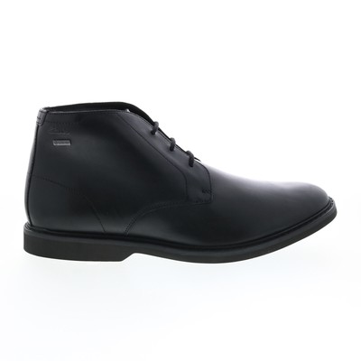 

Clarks Atticus LT Hi Gore-Tex GTX 26161365 Мужские черные кожаные ботинки Chukkas 8, Черный, Clarks Atticus LT Hi GTX