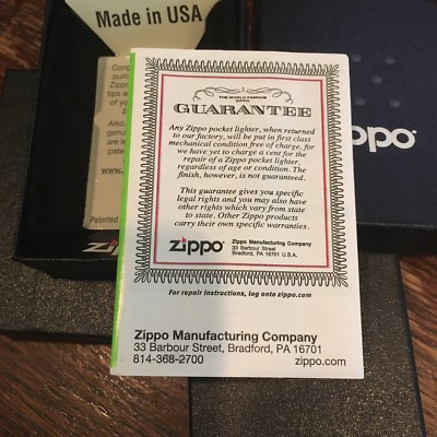 LIGHTER lot of 3 GENUINE ZIPPO EMPTY BOXES WITH PAPERS USA