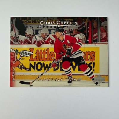 1995 Upper Deck Hockey #170 Chris Chelios Electric Ice