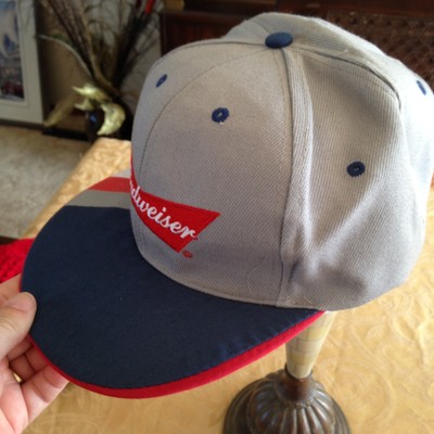 Budweiser Beer Baseball Hat Vintage Snapback One Size Adjustable