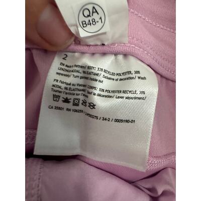 Pre-owned Lululemon Softstreme High-rise Pant Regular Vitapink Size 2 In Pink