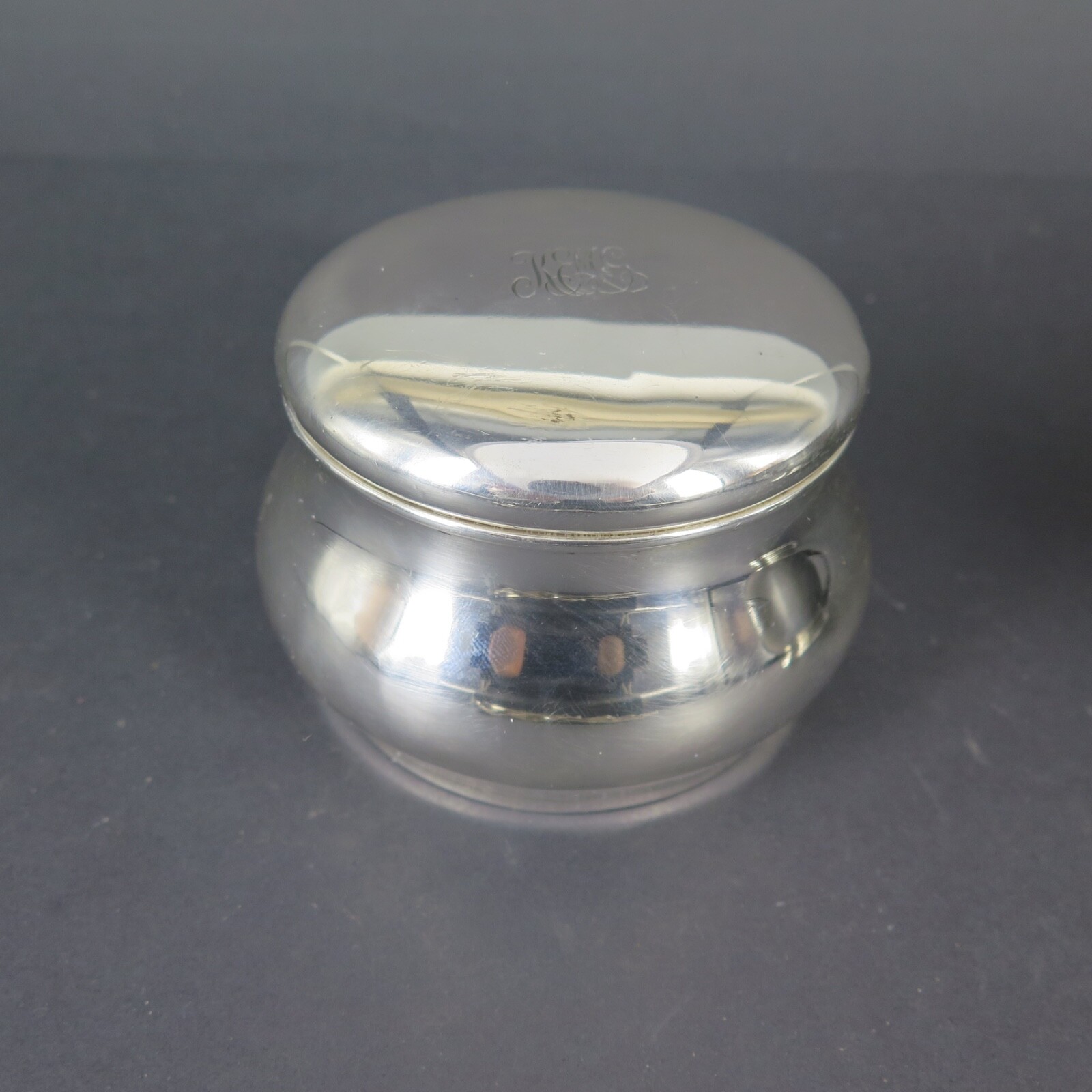 Tiffany SterlingSilver Footed Lidded Jar
