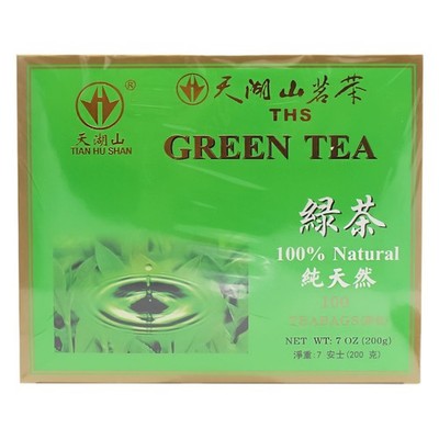 Tian Hu Shan Grüner Tee 100Teebeutel 200g Grüntee Green Tea Beuteltee