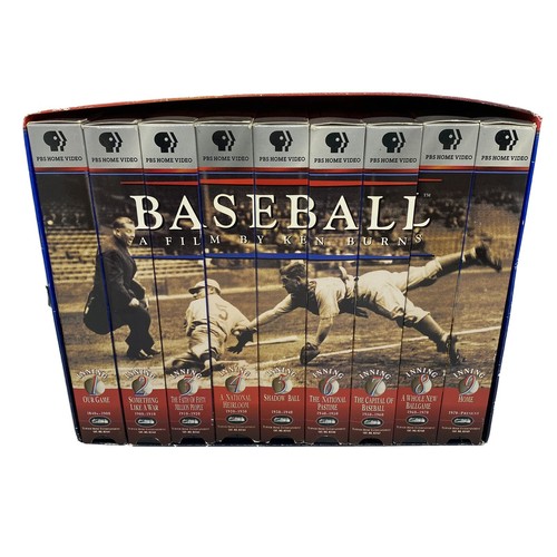 その他 Ken Burns Baseball [VHS] Baseball A Film by Ken Burns VHS Boxed Set 1840-1994 MLB