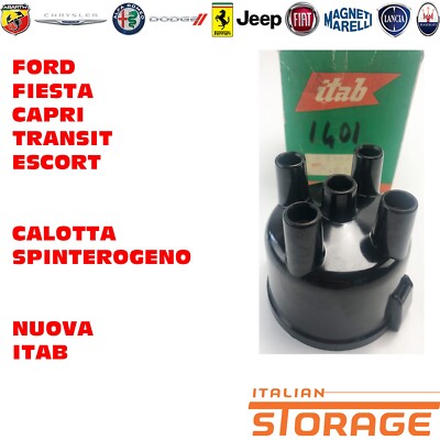 Ford Fiesta Capri Transit Escort Distributor Cap New ITAB 1401