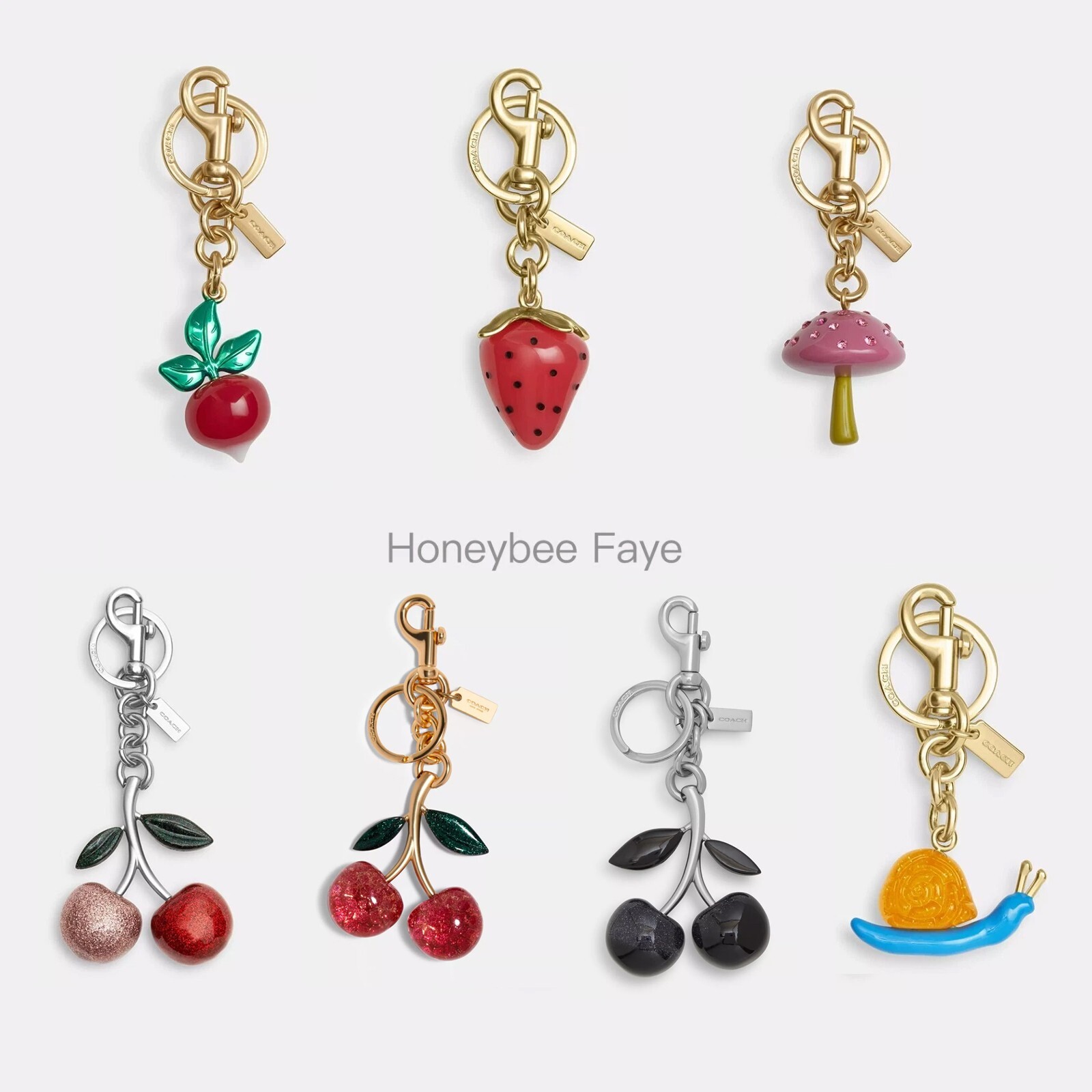 希少✨COACH Bag Charm Keychain Signature s-l400.jpg