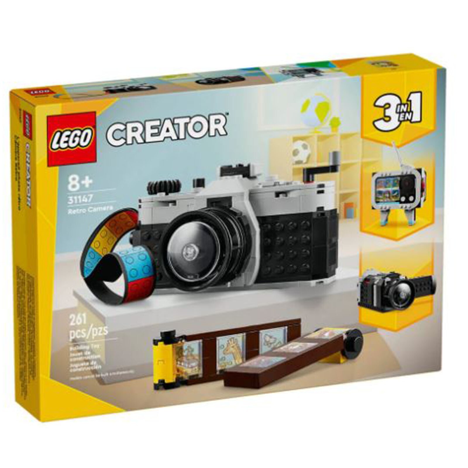 Конструктор LEGO Creator Retro Camera Building Set 31147 НОВЫЙ В НАЛИЧИИ