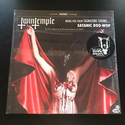 Twin Temple (Bring You Their Signature Sound…. Satanic Doo-Wop) Sealed Vinyl LP