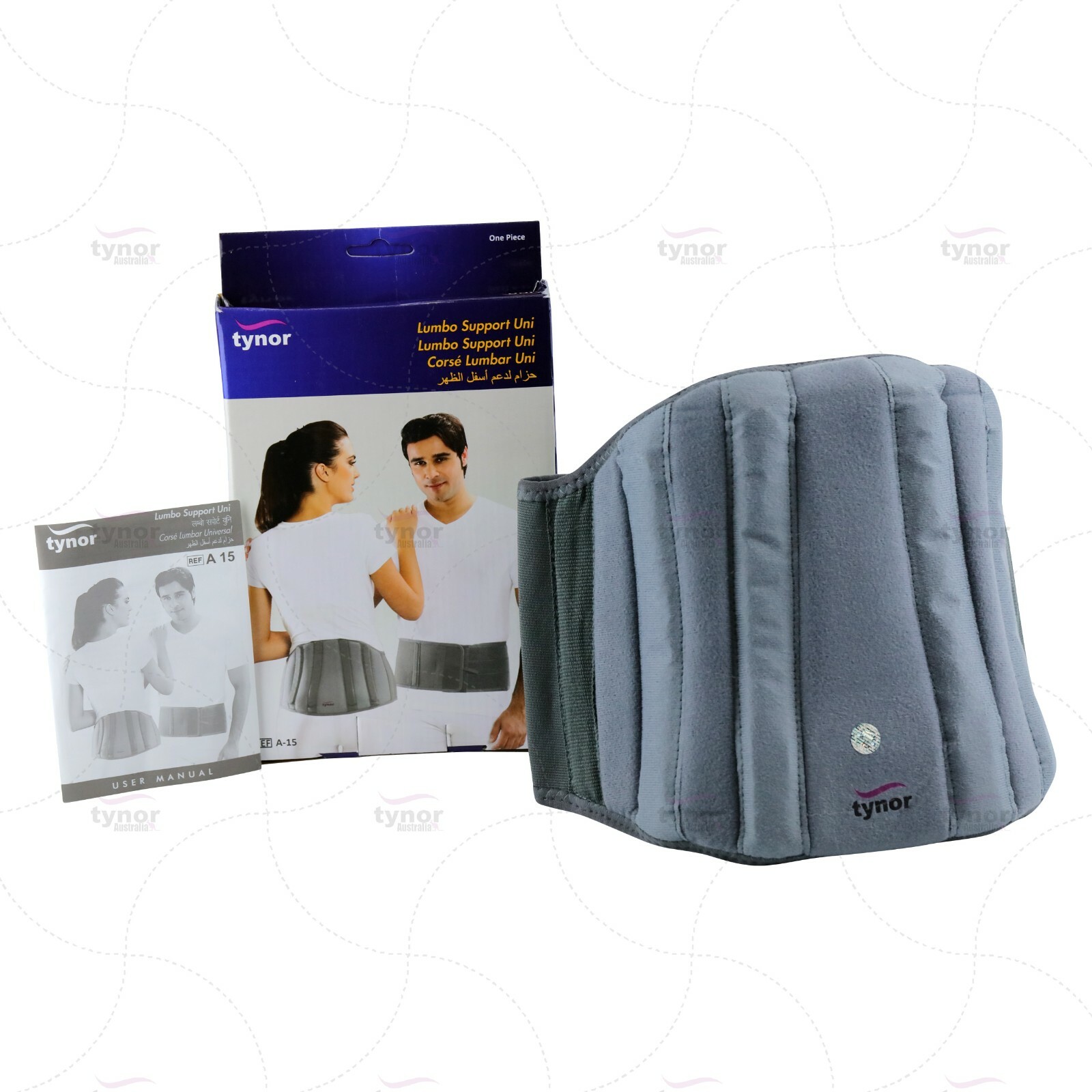 Tynor® Lumbar Support Back Belt Brace Lower Waist Spondylitis