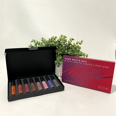 ZOEVA Pure Matte Liquid Lipstick Box 8 x 0.2 oz Authentic