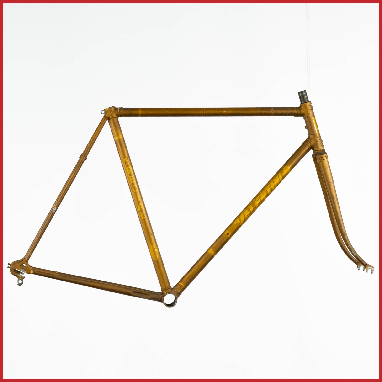 TORPADO STEEL FRAMESET FRAME 50s 60s CAMPAGNOLO VINTAGE LUGS