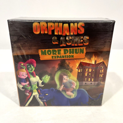 ORPHANS & ASHES MORE PHUN EXPANSION SET BRAND NEW SEALED LFG BLIND FERRET GAME