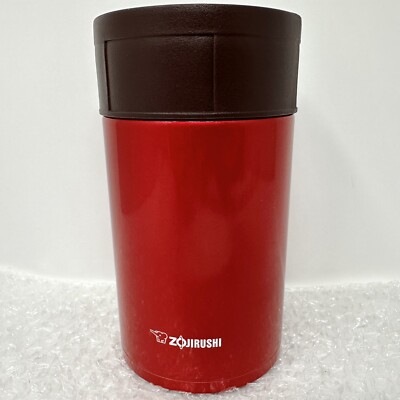Zojirushi (ZOJIRUSHI) Stainless Steel Food Jar 550ml Clear Red SW-HC55-RC