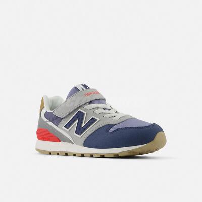 New Balance 996 Wide NB Blue Grey Red Kids Youth Preschool Casual YV996RN3-W