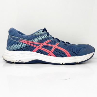 

Женские кроссовки Asics Gel Contend 6 1012A571 синие кроссовки размер 10 W, Синий, Gel Contend 6