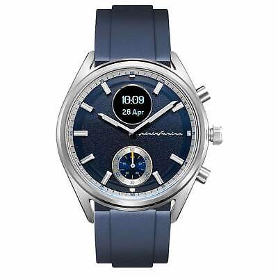 Pre-owned Pininfarina Pmh03b-06 Sintesi Sport Noir Eclipse Wristwatch In Blue