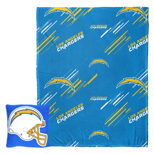 Набор подушек и пледов с разрезами Northwest NFL Los Angeles Chargers