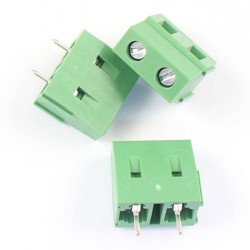 10Pcs 7.5mm Pitch 2 Pin 2 Poles Straight PCB Screw Terminal 10Pcs 7.5mm Pitch 2 Pin 2 Poles Straight PCB Screw Terminal