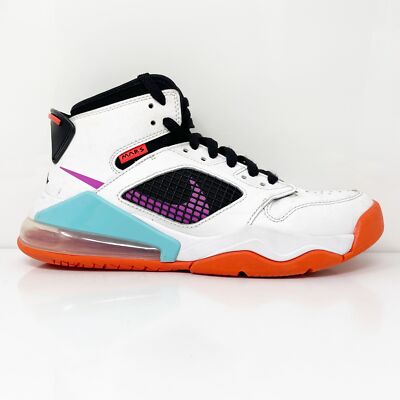 

Nike Boys Air Jordan Mars 270 BQ6508-102 Белые баскетбольные кроссовки Размер 5Y, Белый, Air Jordan Mars 270