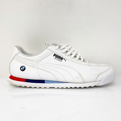 

Puma Mens Roma 306195-04 Белая Повседневная Обувь Кроссовки Размер 10.5, Белый, Roma