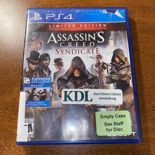 PS4 Assassins Creed Unity Limited Edition Game Playstation 4
