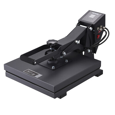 VEVOR Heat Press Machine 15x15in Sublimation Transfer Printer DIY T-shirts Pads