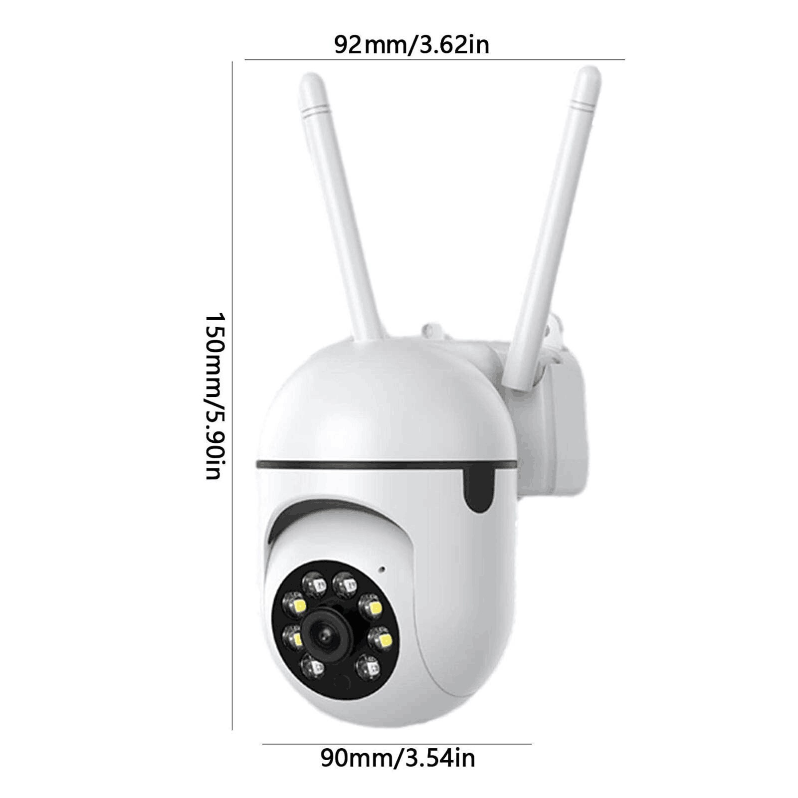 Wireless Security Camera System Outdoor Home 5G Wifi Night Vision Cam 1080P HD