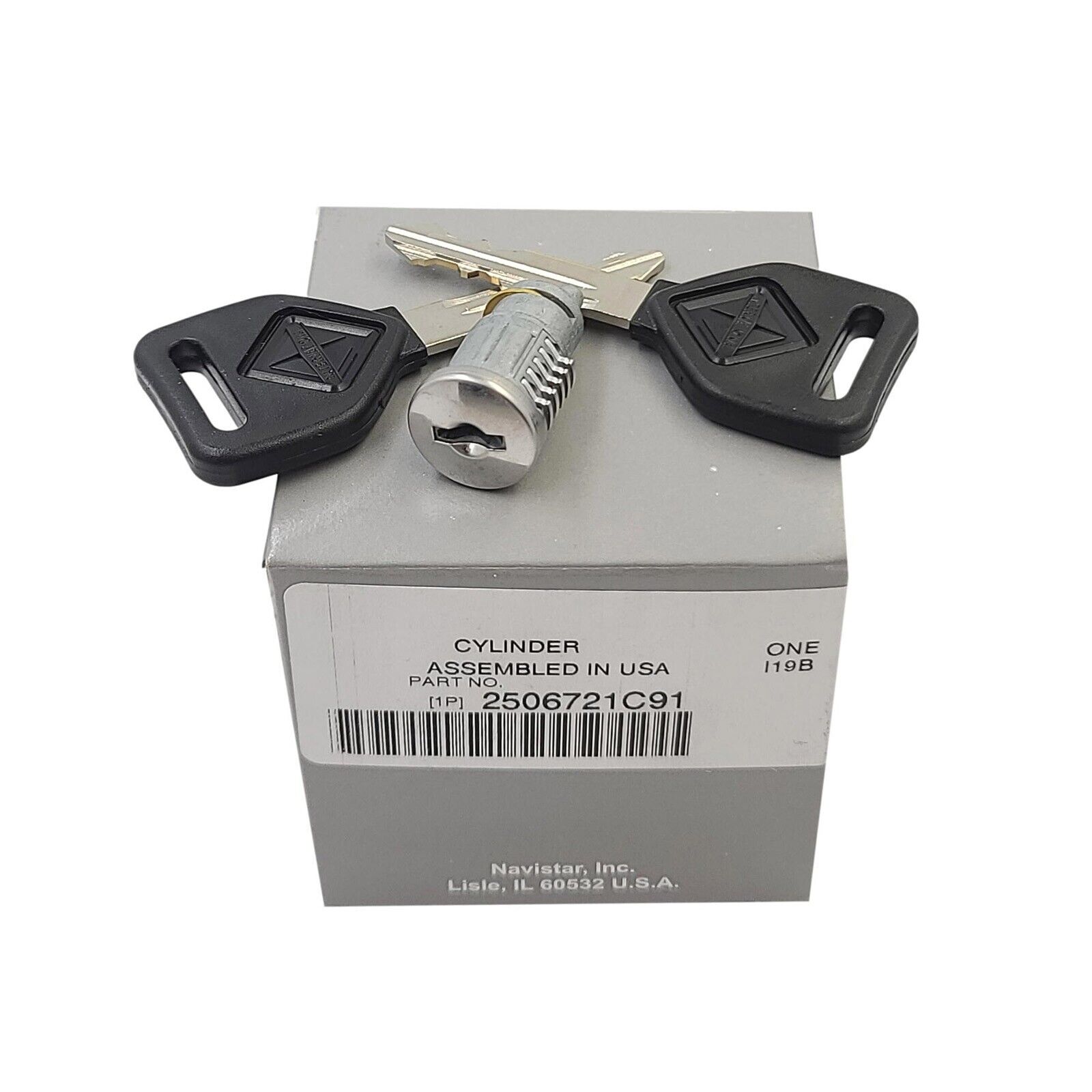 OEM INTERNATIONAL CYLINDER LOCK IGN SW W/KEYS 2506721C91 OEM INTERNATIONAL CYLINDER LOCK IGN SW W/KEYS 2506721C91
