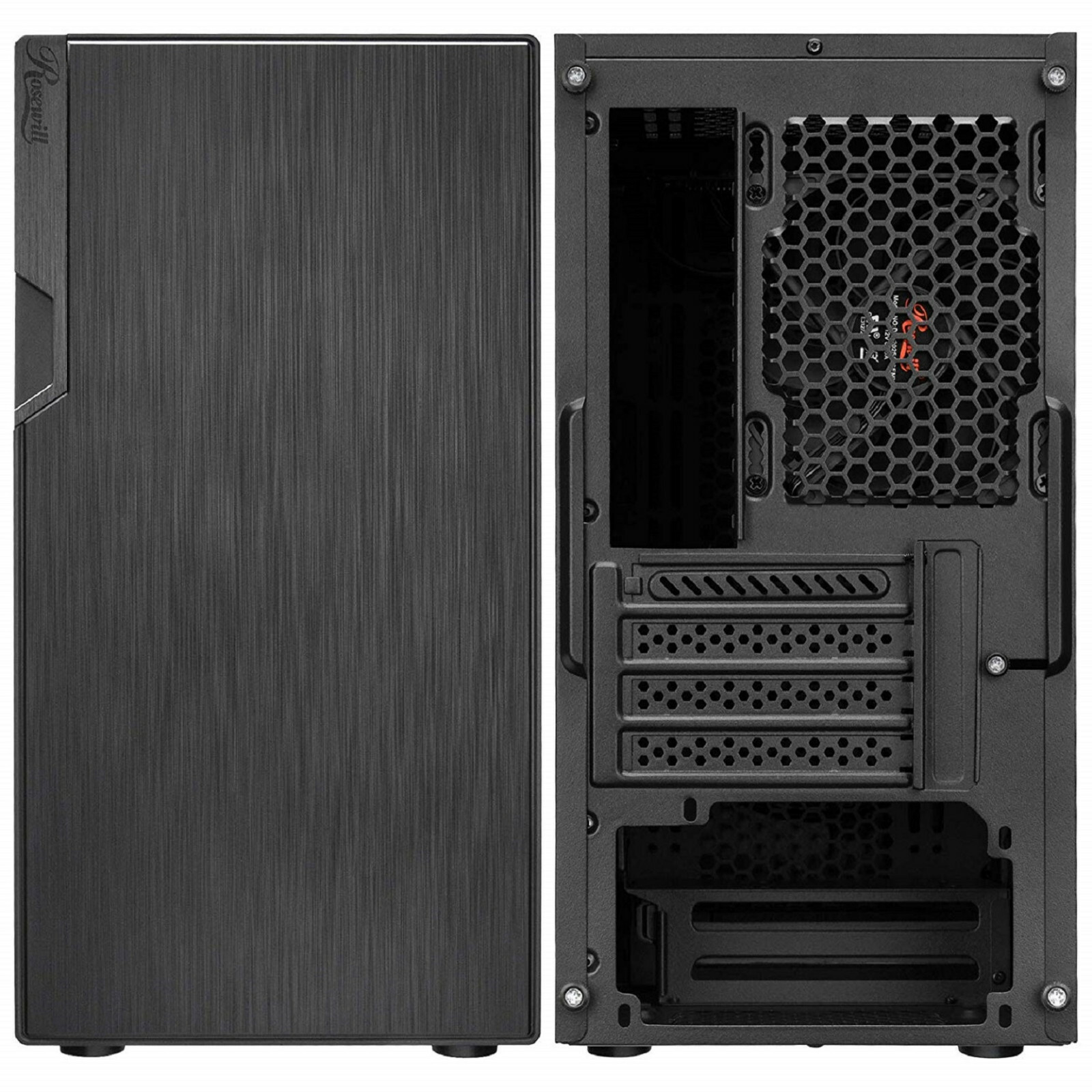 Micro ATX Computer Case, Mini Tower Gaming Desktop PC with USB 3.0, 120mm Fan