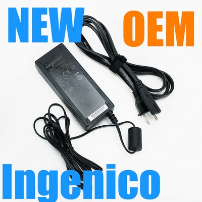 NEW OEM Ingenico Power Supply Charger for ICT-220 ICT-250 Credit Terminal w/PC