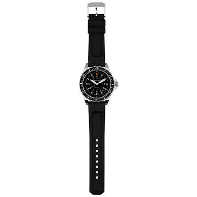 Pre-owned Marathon 46mm Jumbo Diver's Quartz (jsar) 316l Stainless Steel Wristwatch Made I