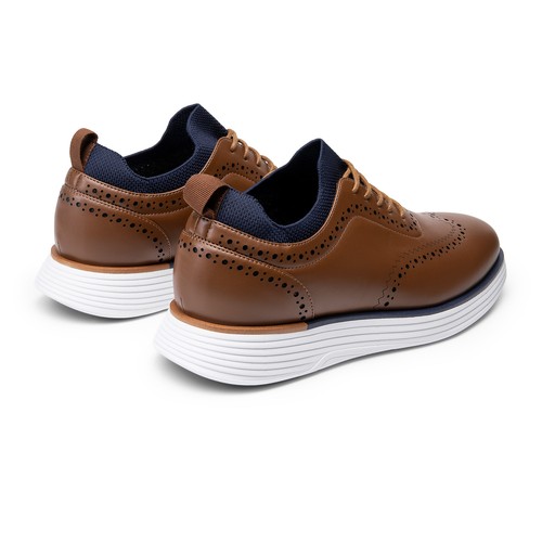 Men's Dress Sneakers Oxfords Casual Wingtip Brogue Comfortable Breathable Shoes