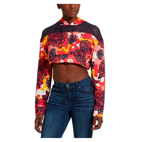 

[579243-03] Женская толстовка с капюшоном Puma FLOURISH, Hibiscus multi