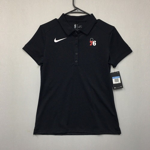 Женская футболка-поло Nike Dri-Fit 76ers, размер M, средний, баскетбольная рубашка НБА Филадельфия