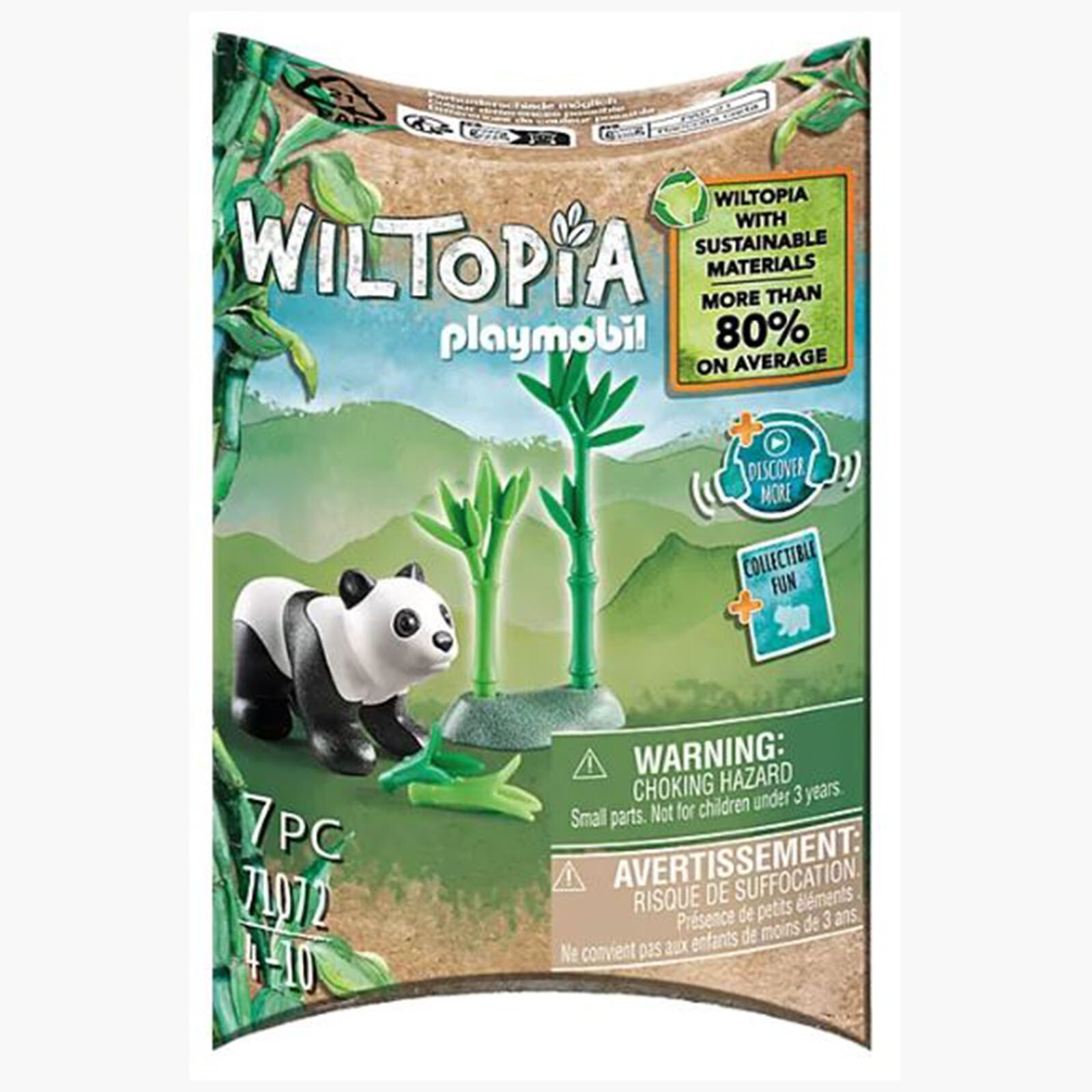 Конструктор Playmobil Wiltopia Юная Панда 71072 НОВЫЙ В НАЛИЧИИ