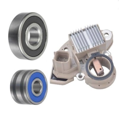 Alternator Rebuild Kit; Voltage Regulator Brushes Bearings 2009-2014 Honda Fit