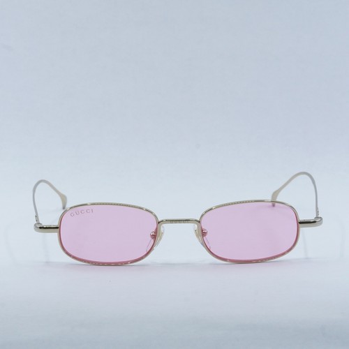 Pre-owned Gucci Gg1648s 005 Gold/pink 45-18-145 Sunglasses Authentic