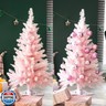 Small Christmas Tree 4FT Artificial Mini Xmas Tree for Holiday House Decor,Cherry Blossom Pink