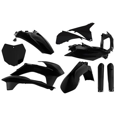 Acerbis Full Plastic Kit Black 2403090001