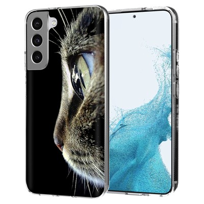 Total Guard Cover Case for Samsung Galaxy S22 PLUS+, Cat Face