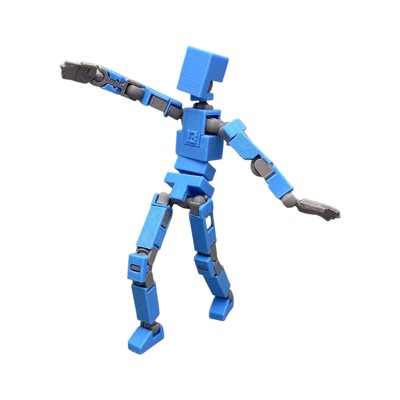 Multi Joint Movable Model 3D Printed Mechanical Figures for Children Kids Dolls 