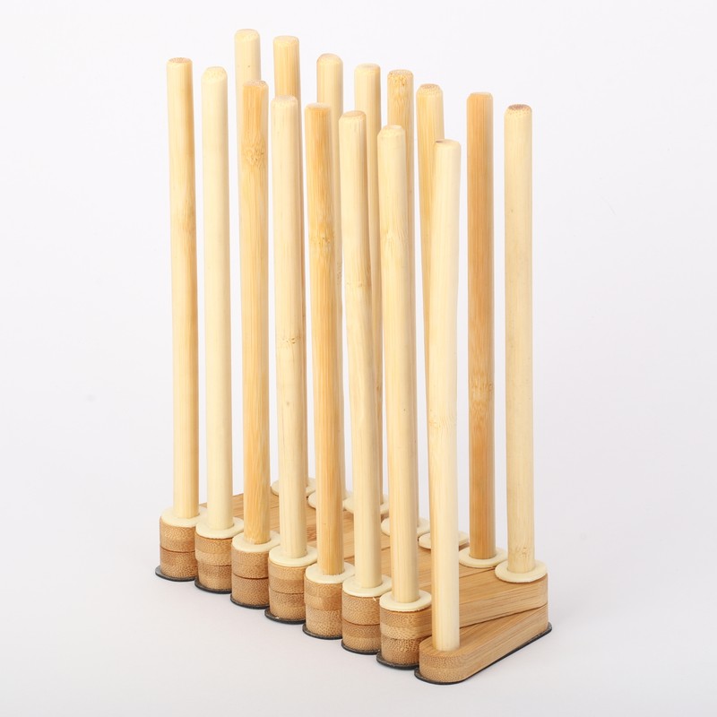 Bottle Drying Rack Wooden Small Baby Cleaning Dryer Holder Drain Cup Feeding Cup