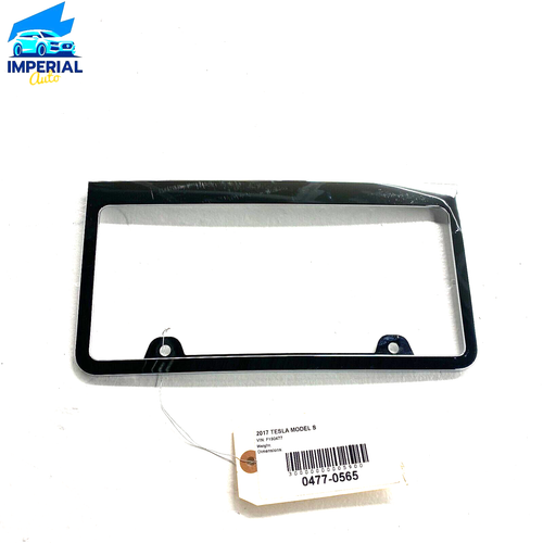 TESLA MODEL S 2012 - 2020 Front Bracket Chrome License Plate Frame OEM