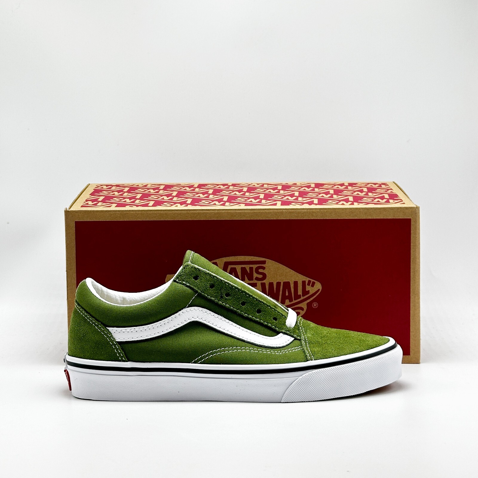 ☆VANS☆ Old School Color Tieri Pesto VN000CT8CIB1 NEW* Unisex VANS OLD SKOOL Skate Shoes Pesto Green