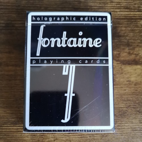 fontaine black フォンテイン 黒 レアデック Black Fontaine-RarePlayingCards.com – Rare Playing Cards