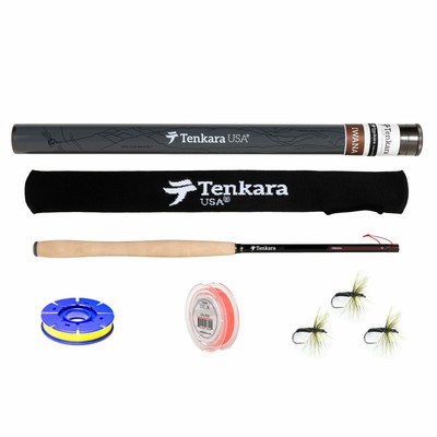 Line Maxcatch Tenkara Rod Combo 12/' 13/' 13/'6/'/' 13’//14’7” 7:3 action Flies Kits