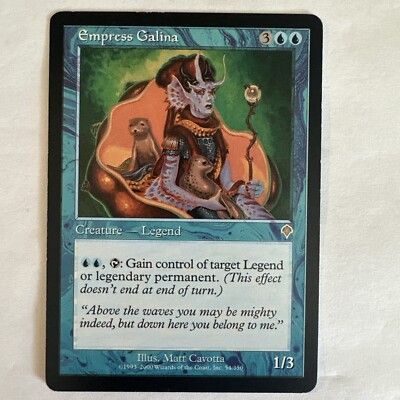 MTG Empress Galina The List - Invasion 54/350 Regular Rare